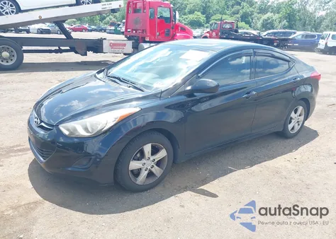 2013 Hyundai Elantra Gls из США, поврежденный, VIN KMHDH4AE6DU720716